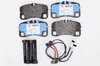 Brake service kit  rear  ( no Discs!) 9997 Turbo 07-13 ( PCCB )