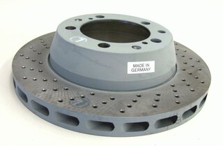 Drilled disc left 965 -94/964 C2 WTL -92, Jubi-Model 93-94     298X28mm
