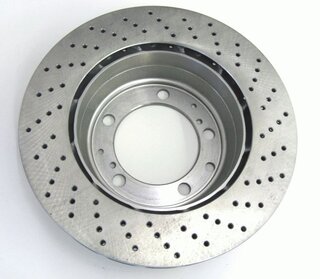 Drilled disc left 965 -94/964 C2 WTL -92, Jubi-Model 93-94     298X28mm