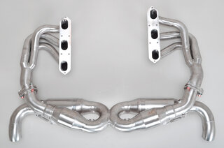 Race Exhaust System 996.2 - Brombacher Edition - Catalytic Bypass - With Turn Down Tips