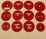 Jeu fonds de compteurs rouges 965 3,6L /993 Turbo (jeu) kmh/mph