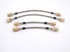Stainless Brake Lines - 944 S2 / Turbo (88-91) / Turbo S - With Sports Suspension (M030)