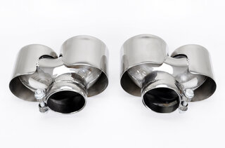 996 Turbo/GT2 Tail Pipes (2x89/76mm) "Tüv"
