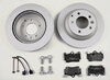 Bremsenservice-Kit komplett - HA Cayenne 955 / 957 mit 17 Zoll Bremse
