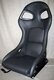 GT-3 Sitz links Leder  schwarz