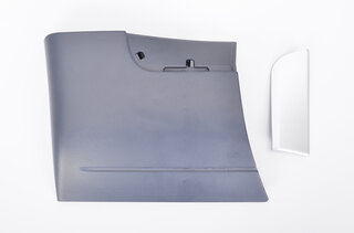 Abdeckung Kotflügel links Grundiert