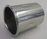 Exhaust Tip 911 1965-89 - Round - Rolled Edge - Chrome - Fits 60 mm (2.3 inch) Pipe