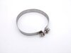 Halteband  911 66-83 Endtopf  Edelstahl incl. Schraube, Ø168mm, 25mm breit