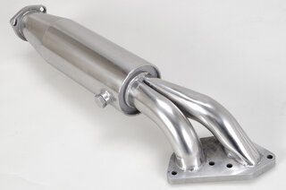 Vorschalldämpfer Edelstahl 911,74-89, TÜV
