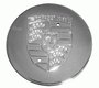 Nabendeckel  Kunststoff  - Verchromt - Koncav -