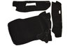 Trunk Carpet Set 911 / 930  1977-86 - Black - Sliverknit Velour