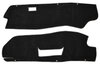 Trunk Carpet Set 911 / 930  1977-86 - Black - Sliverknit Velour