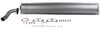 Sport Muffler 914 / 4  1.7 L and 1.8 L 1970-74 - Dansk - Painted Galvanized Steel