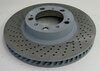 Bremsscheibe li. gelocht  996 GT3-Cup  -01 Zentralverschluss 330x34mm