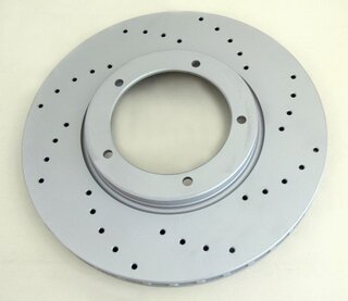 Front Sport Brake Disc - 282 x 20.5 mm - Drilled - Multiple Models - With ABE