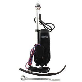 Automatic Antenna 924 / 944 - Chrome - 12 V - Only for the Right Side