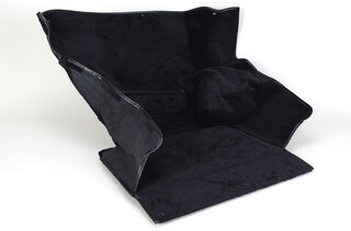 Trunk Carpet 993 - Black - 92 Liter Tank (Option 545) - Without CD Player
