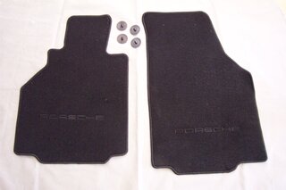 Original Fussmattensatz - 986 Boxster - Schwarz