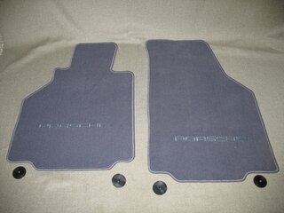 Original Fussmattensatz - 986 Boxster - Metropolblau