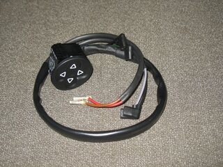 Switch horizontal and vertical adjustment ( seat )