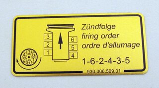 Etiquette ordre allum.