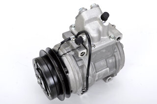 A/C Compressor 964 C2 / C4 and RS 89-92 - Complete - Includes Clutch & Suction / Pressure Connectis