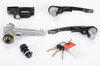 Door Handle Set 964 / 965 - Exterior - Black - Without AB