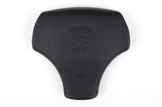 Centre de volant  cuir noir avec écusson pour volant 100498F601