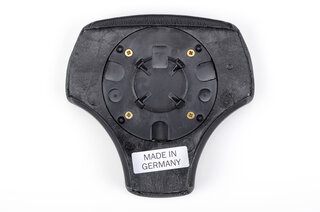 Centre de volant  cuir noir avec écusson pour volant 100498F601