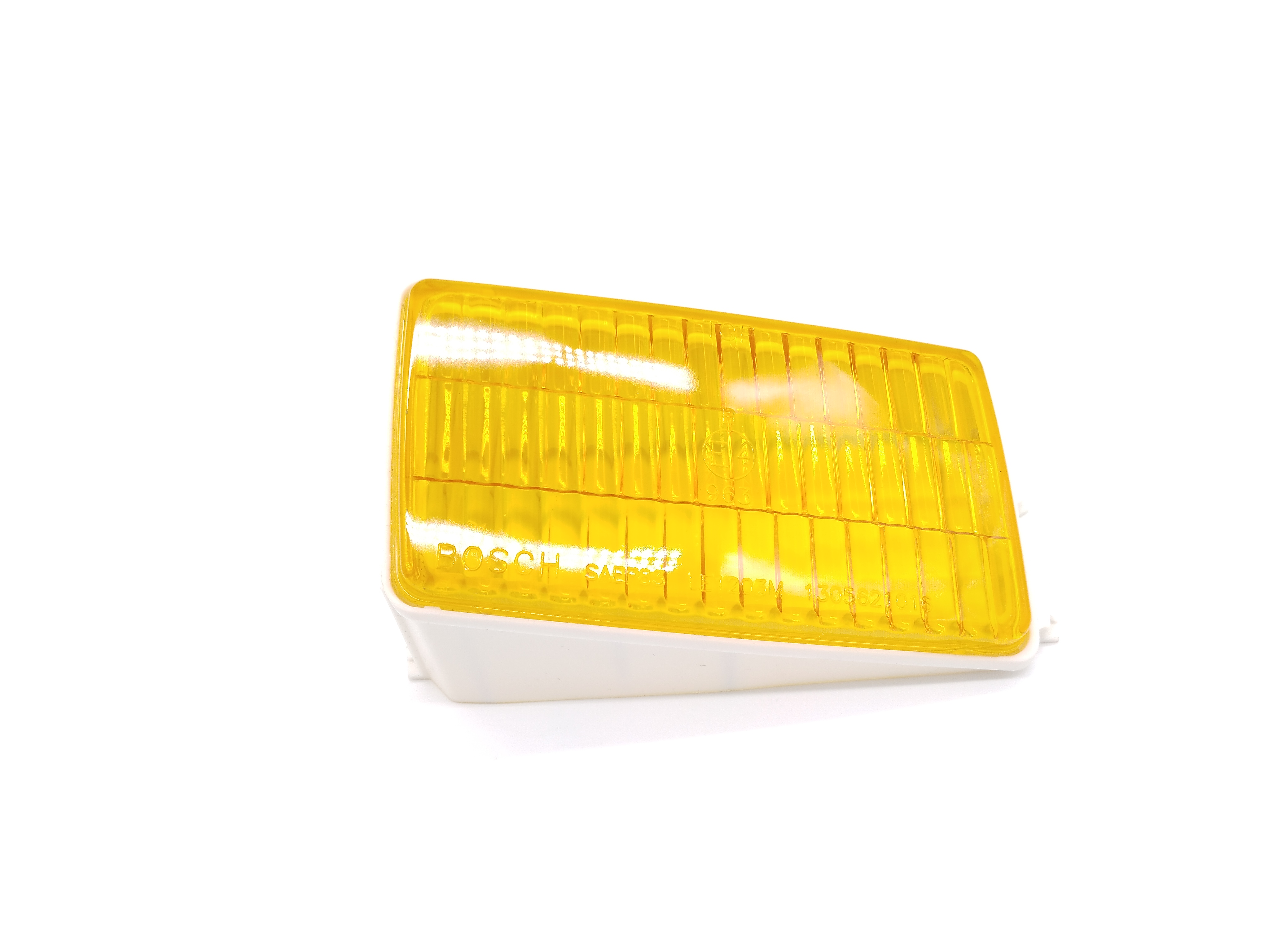 Fog Light Lens 911 3.2 L / 930 3.3 L 1984-89 - Yellow - Left