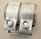 Exhaust Clamp (Ø-inside 56mm, lenght 75mm)