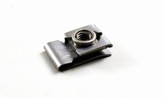 Mutterhalter M6 Motorabdeckung Edelstahl