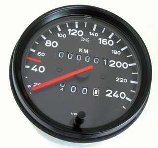 Tachometer 911 77-83, 250 km/h, Austausch "elektrischer Impulsgeber"