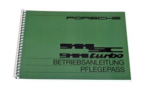 Manuel techniques 911 SC  82 en allemand