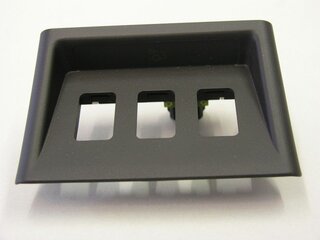 Blende Mittelkonsole 993 nur Coupe, nur ohne M 425/M650, ohne Leuchte