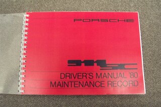 Betriebsanleitung  911 SC  80 englisch