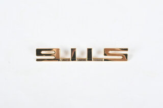 Schriftzug "911S" gold