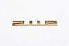 Schriftzug "911S" gold