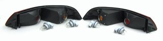 Taillight Assembly Set 993 - Red / Smoked - Complete with Sockets and Bulbs - Left + Right Side