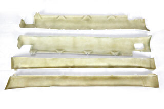 Narrow Body Side Skirt Set 993 - RSR Style - GRP - With Right Side Splash Panel Cutout