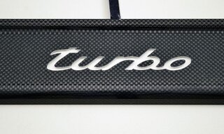 Scuff plate set carbon lighted 997 Turbo 2007-09