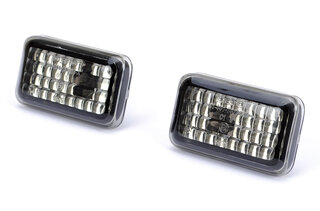 Seitenblinkersatz Klarglas Schwarz (2Stk) 911/924S/944/968/964/993
