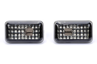 Seitenblinkersatz Klarglas Schwarz (2Stk) 911/924S/944/968/964/993