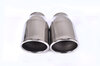 Dual Outlet Sport Tips 986 Boxster 2.5 L / 2.7 L  1997-2002 - Stainless Steel - Weld On