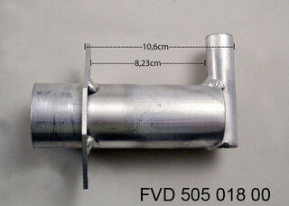 Lightweight Bumper Support 964 / 965 - Rear - Left or Right - 0.28 lbs (130 gr.) - Sold Individually