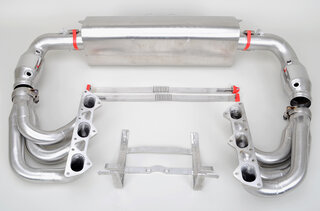 Exhaust System Race 997.1 GT3/RS  "Brombacher" Catalytic Bypass