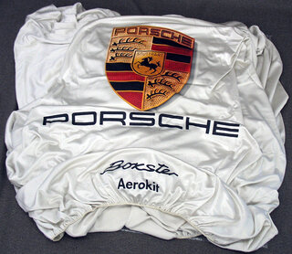 Fahrzeugabdeckung incl. Tasche 986 mit Spoiler
