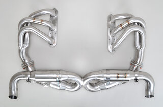 Race Exhaust System 996.2 - Brombacher Edition - Catalytic Bypass - With Turn Down Tips