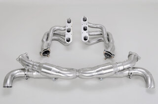 Race Exhaust System 996.2 - Brombacher Edition - Catalytic Bypass - With Turn Down Tips