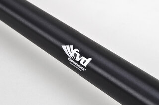 FVD Brombacher Strut Brace 986 / 996 - Front - Adjustable - Black / Silver